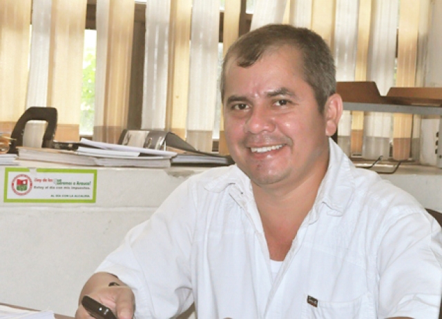 Edgar Monsalve, secretario hacienda municipio Arauca