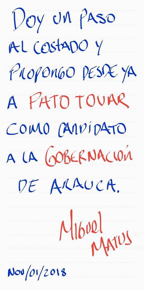 Apoyo a Pato