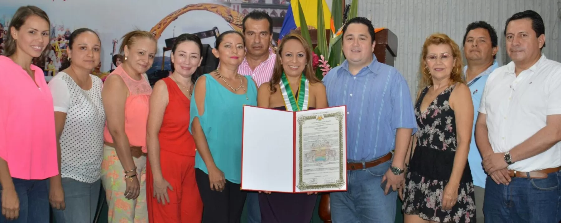 Con la Orden a la Democracia Lanza Llanera, categoría Oro fue destacada la directora general de Cormacarena. 
