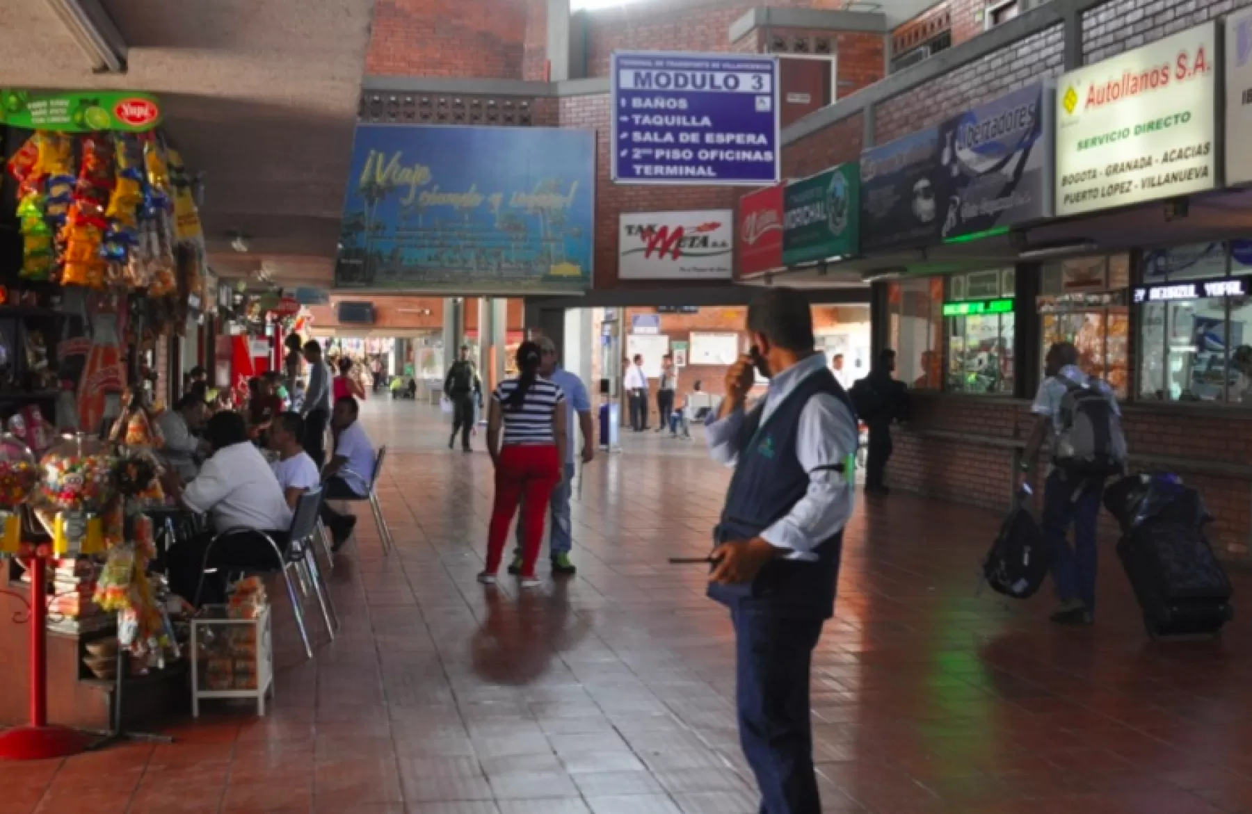 Terminal de Transporte de Villavicencio prepara plan de movilización de pasajeros durante la temporada de fin de año e inicios de 2016 en Villavicencio.