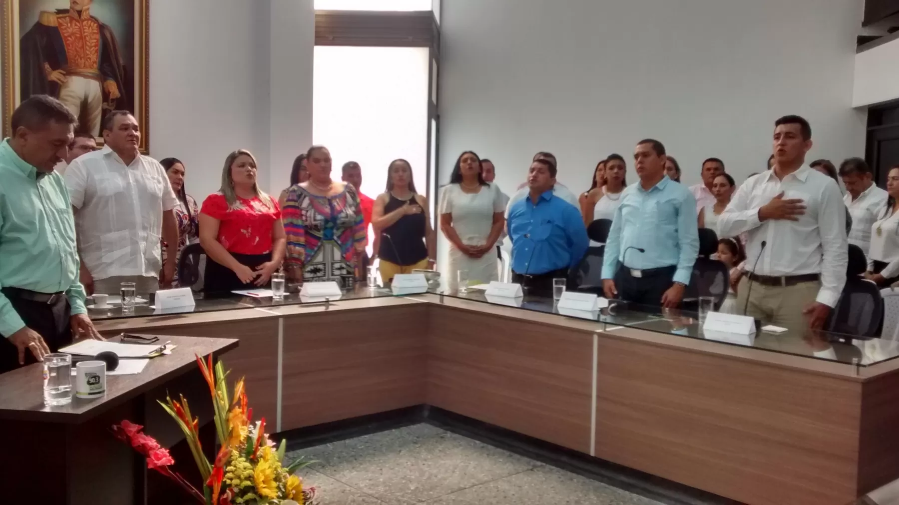 Los concejales del municipio de Arauca fueron elegidos el pasado 25 de octubre de 2015, tomaron posición de cargo este 2 de enero de 2016.