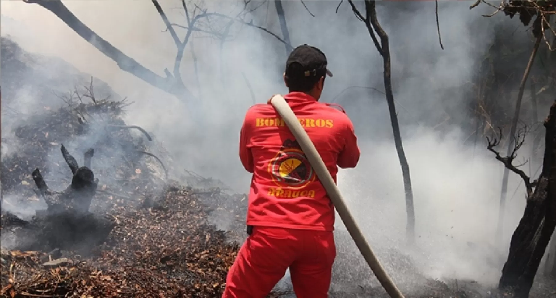 El Cuerpo de Bomberos de Arauca se une a la campaña nacional de este organismo de socorro, para llamar la atención de la comunidad con el fin de evitar los incendios forestales.