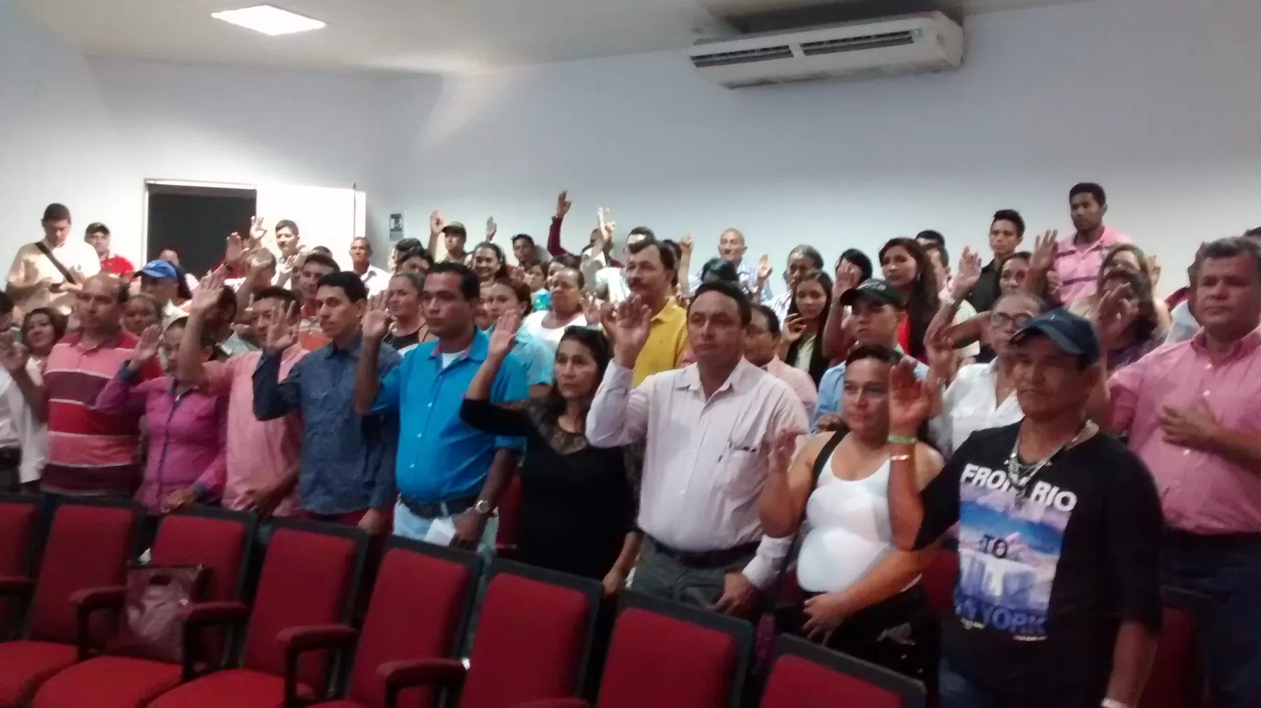 78 ediles de las Juntas Administradoras Locales, de las cinco comunas y cinco corregimientos del municipio de Arauca, se posesionaron este viernes.