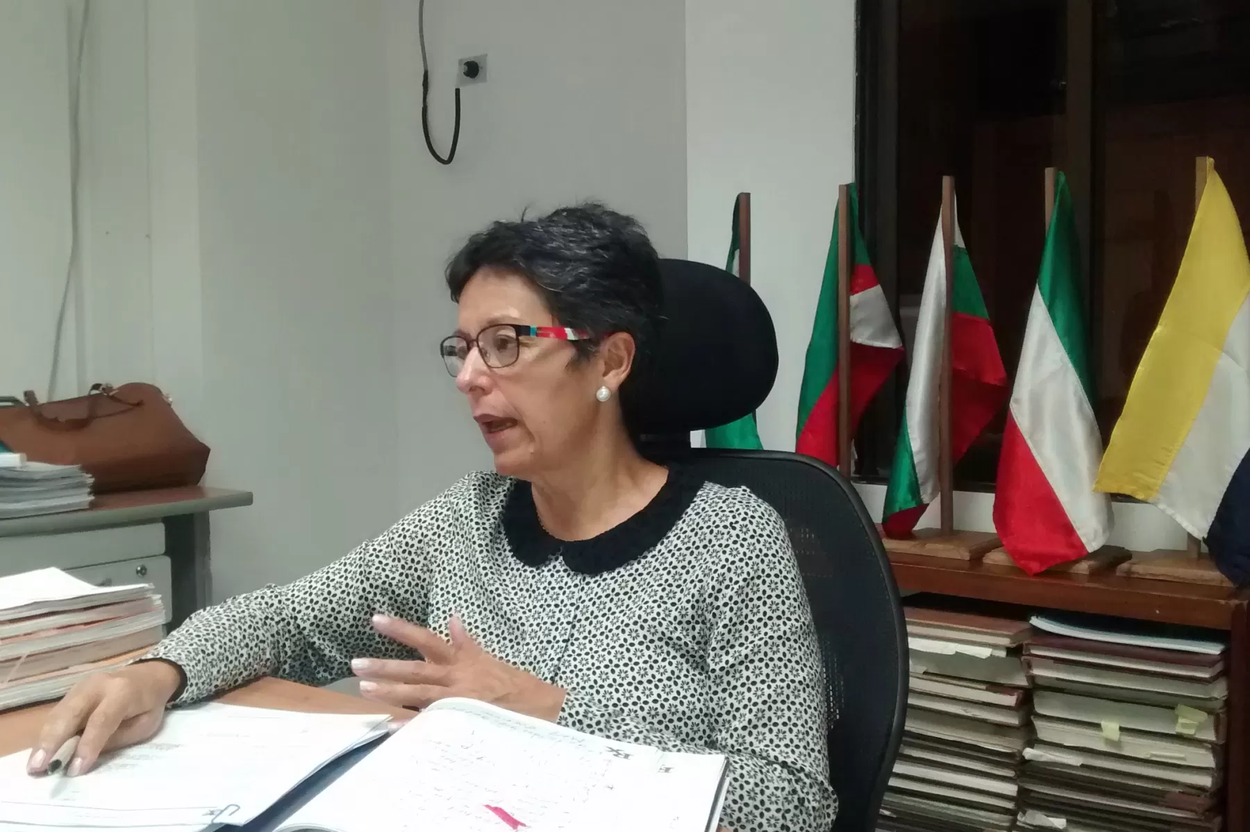 Secretaria de Educación, Yolanda Montes Ovalles aseguro que hasta el 7 de abril están asegurados los recursos para el transporte y alimentación de los estudiantes en el departamento de Arauca