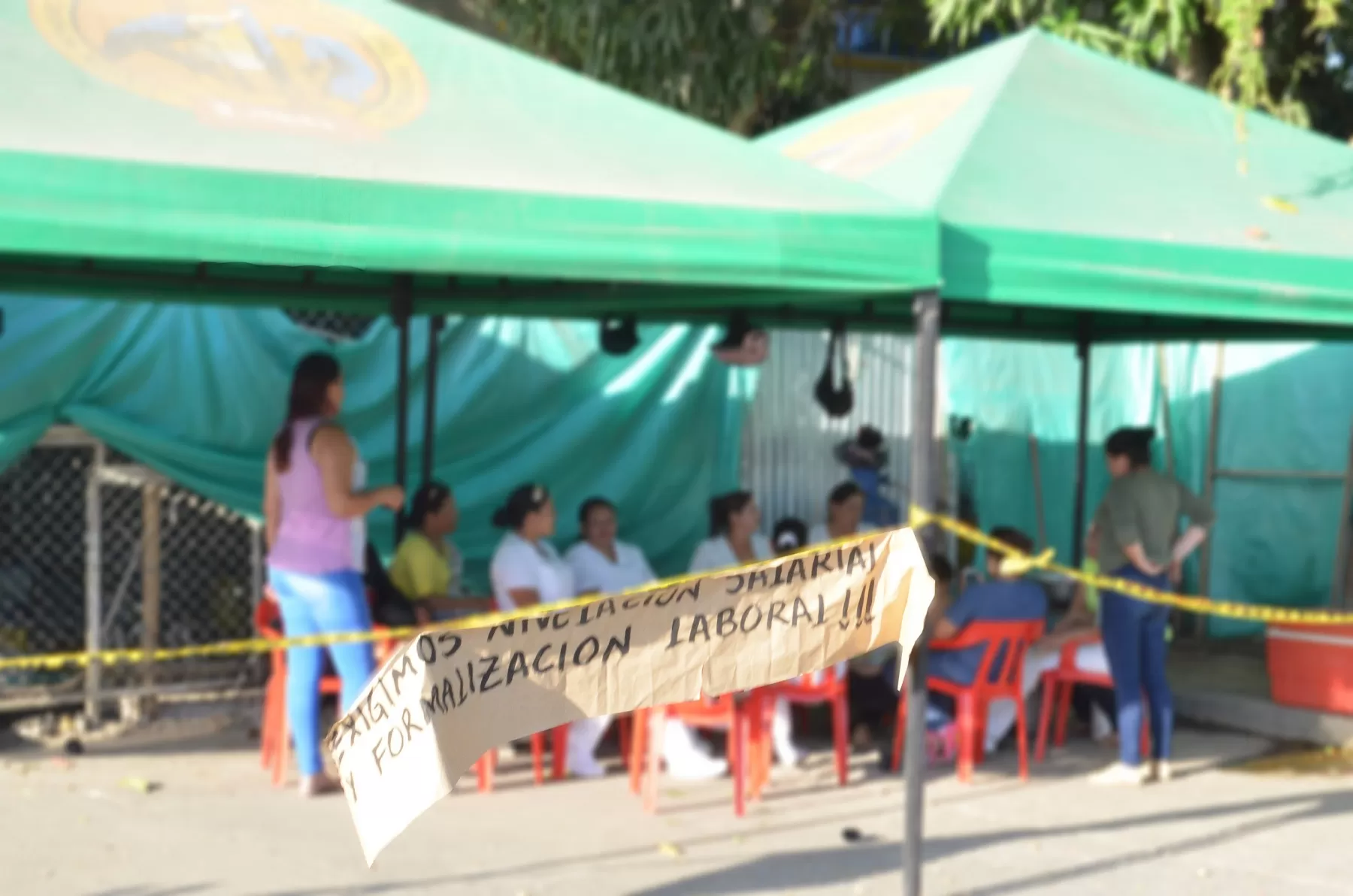 Solo atención de urgencias vitales esta prestando el hospital San Vicente de Arauca. Trabajadores de todos los niveles les adeudan hasta diez meses.