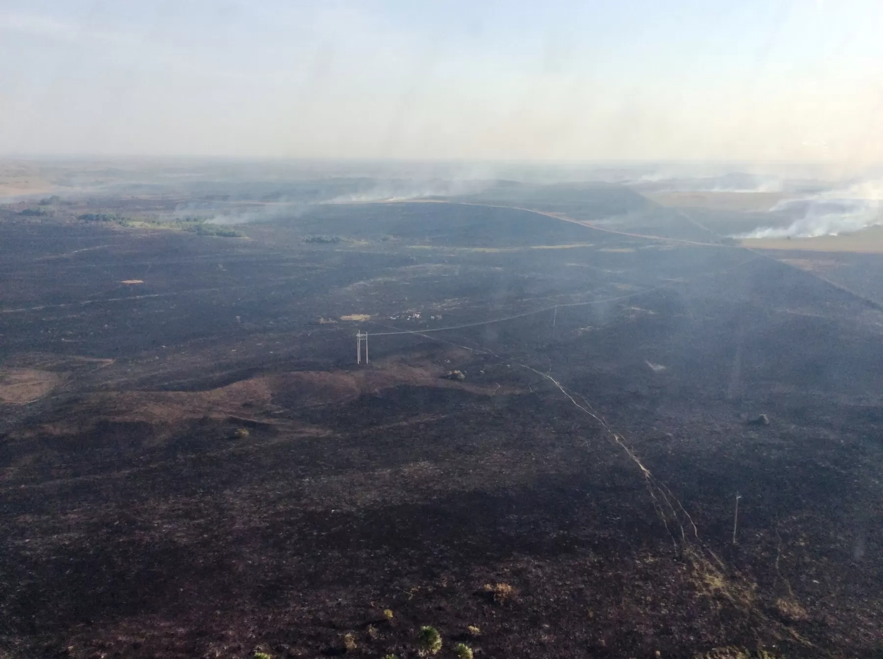La intensa temporada de sequía es propensa para este tipo de incendios.