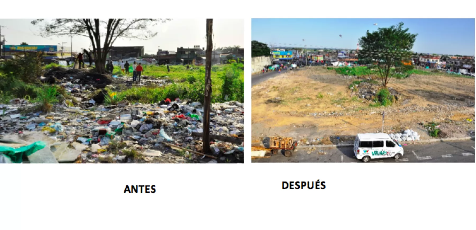 Alcaldía de Villavicencio hizo limpieza de lote de antigua plaza San Isidro de esa localidad metense.