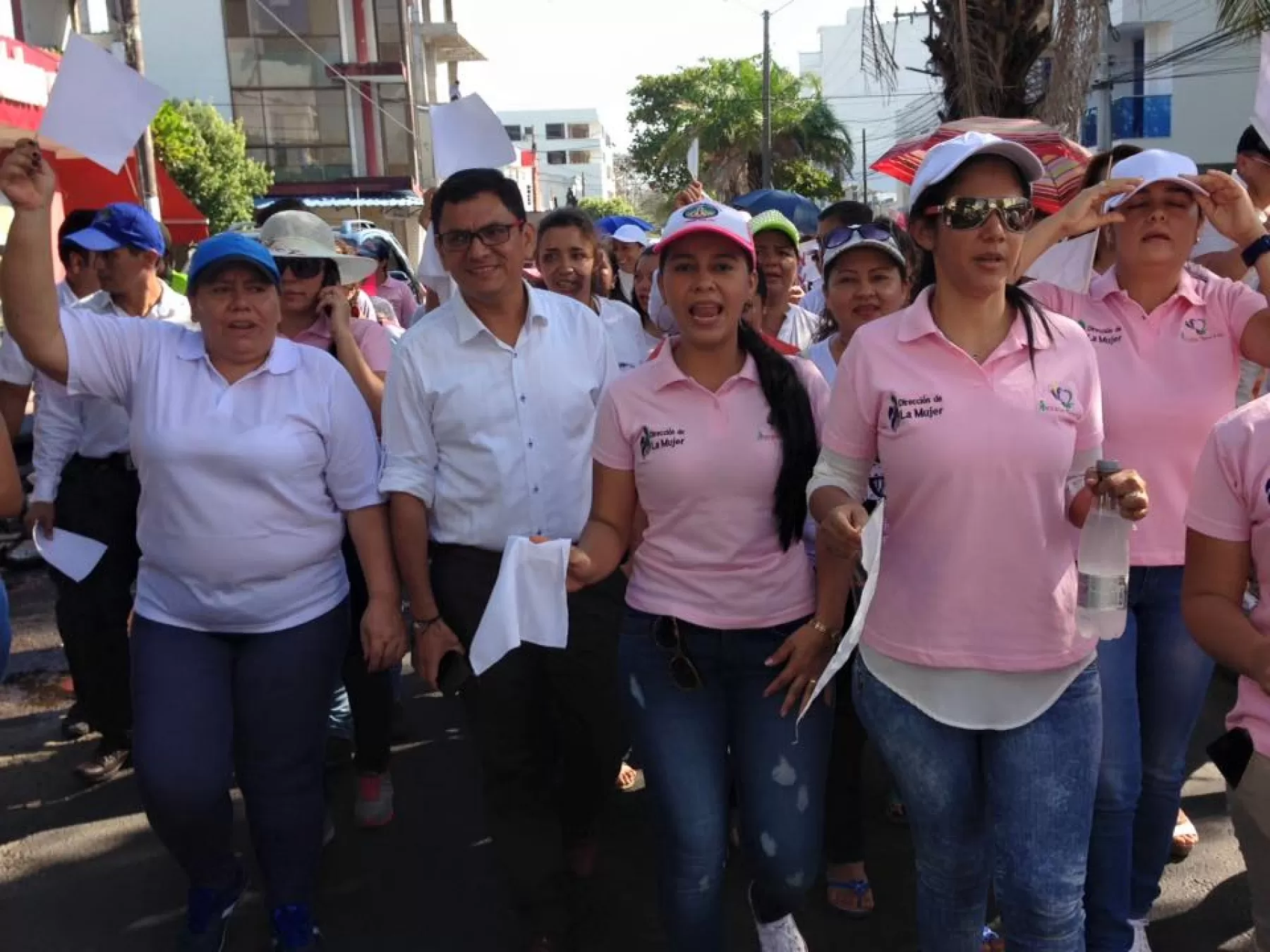 La comunidad de Yopal  dijo no a la violencia contra la mujer en una marcha realizada el pasado viernes.