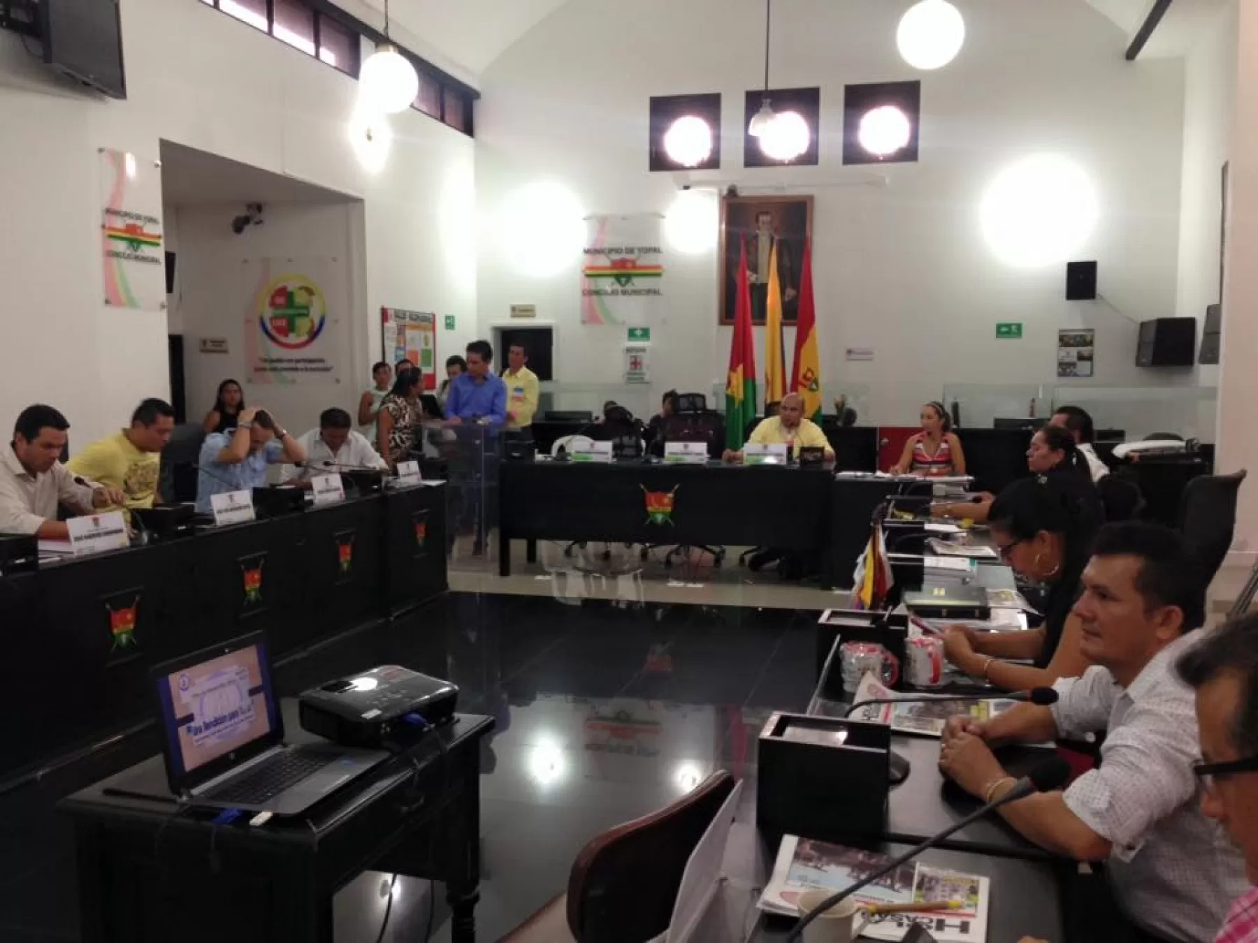 Planeación Municipal rindió informe ante el Concejo de Yopal sobre el trabajo que se está adelantando con el plan de desarrollo que construye la Administración Municipal.