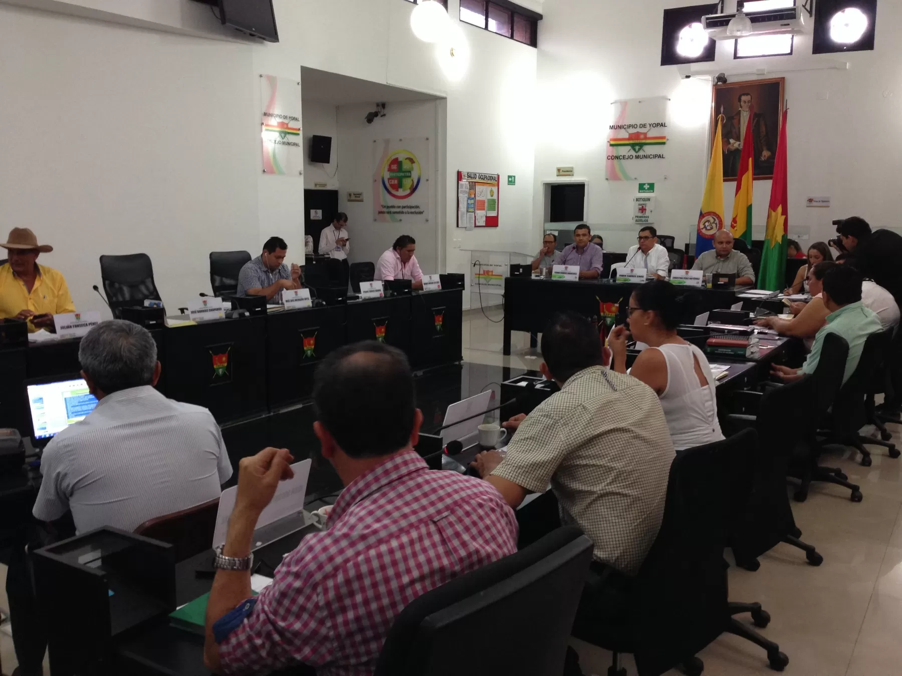 Gerente de la Empresa Comercial e Industrial del Estado CEIBA, dio a conocer el estado jurídico y financiero de la empresa que tiene asignada 5 servicios públicos de Yopal.