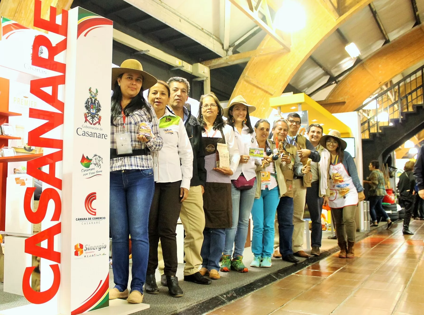 Balance positivo para 19 empresarios casanareños dejó la XIV Feria de las Colonias realizada en Corferias Bogotá del 14 al 24 de julio.