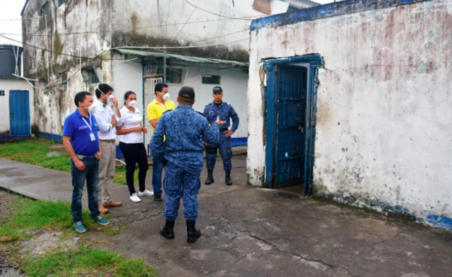 Secretaría de Salud municipal puso en marcha varias medidas luego de la visita efectuada el viernes anterior a las instalaciones del penal donde se presenta un brote de varicela.
