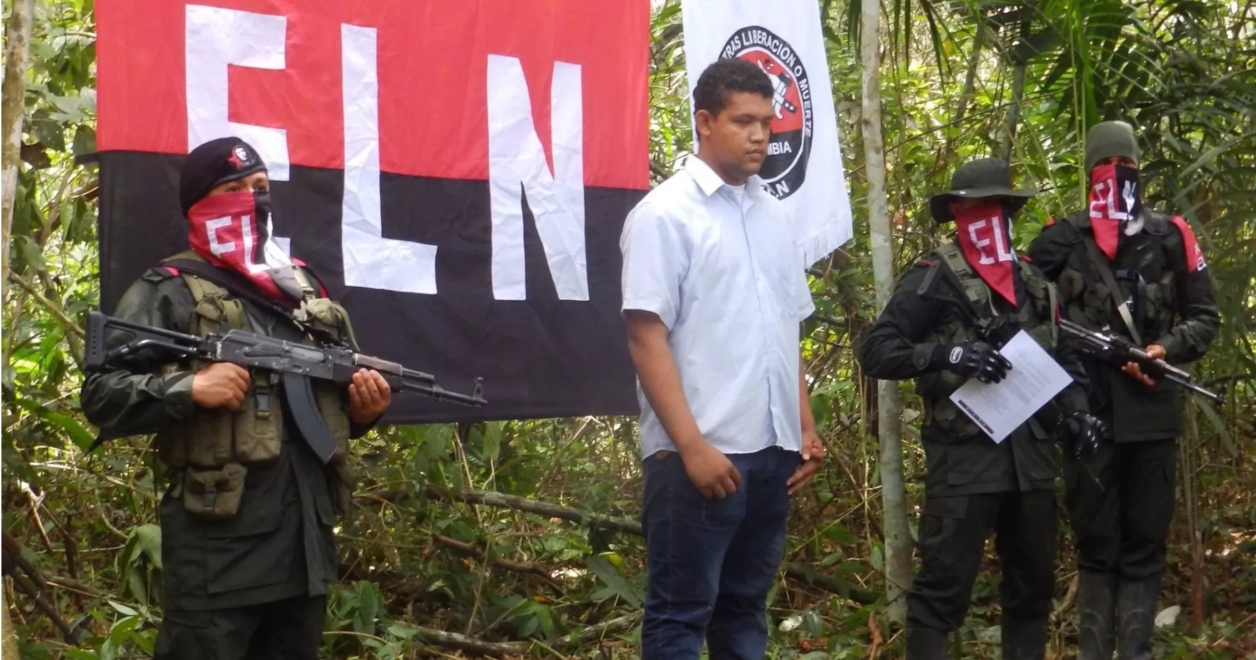 La guerrilla del Ejército de Liberación Nacional – ELN, entregó al  El Comité Internacional de la Cruz Roja (CICR) en zona rural de la capital del departamento de Arauca, al arrocero Diego José Ulloque Veleño.