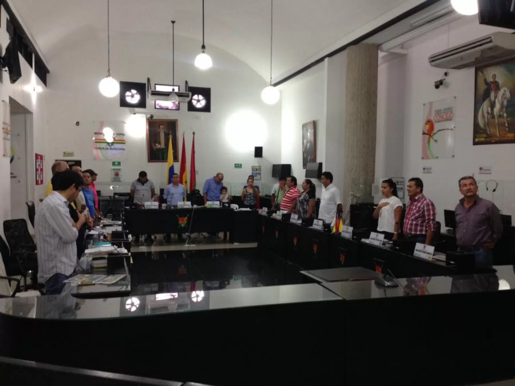 Concejo Municipal, instaló el tercer periodo de sesiones ordinaria para la vigencia 2016