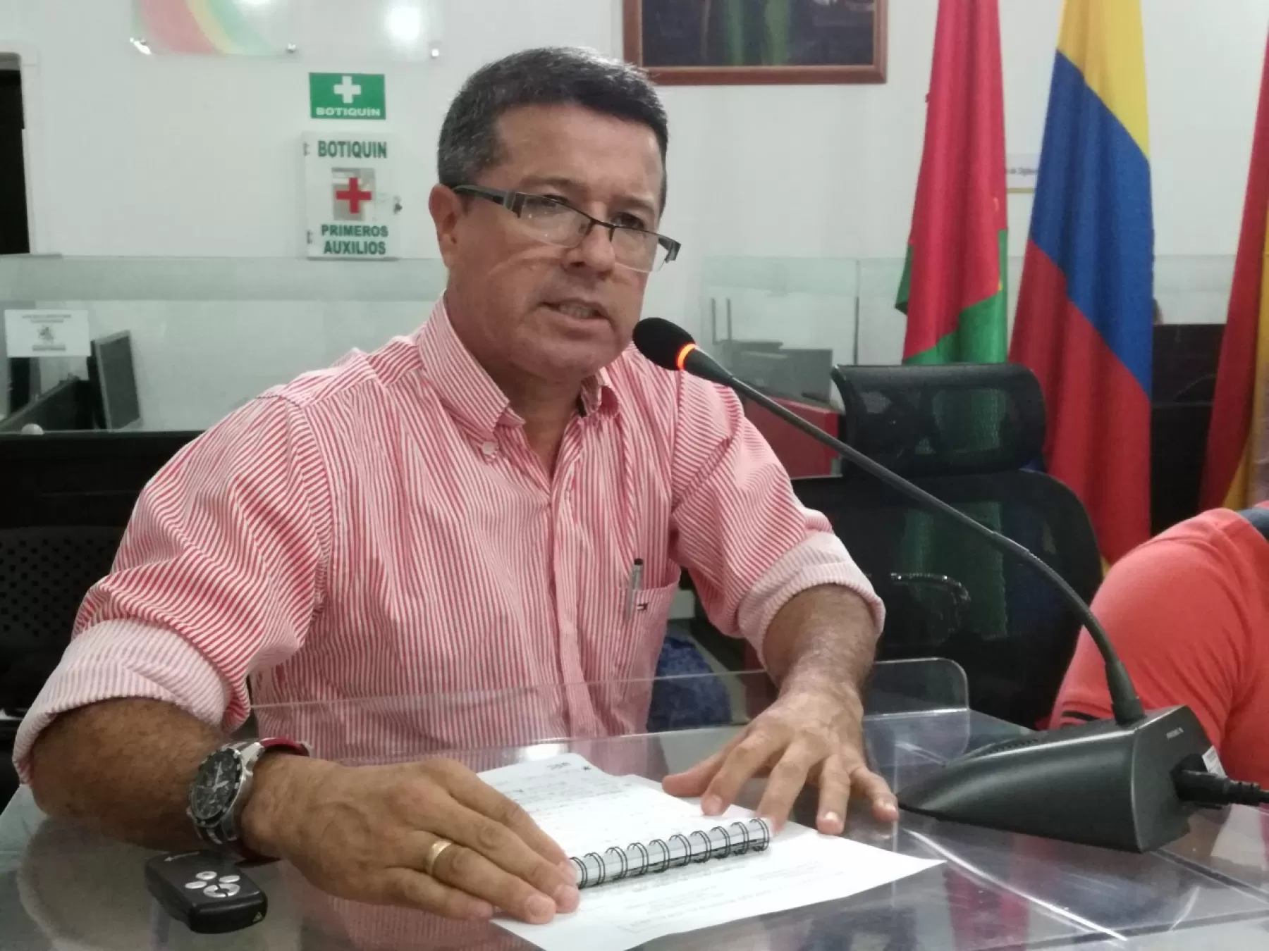 Oswaldo Vidales Méndez, director (e) de Inpec dio a conocer la situación actual del centro carcelario La Guafilla, que  tiene hacinamiento aproximado a un 53 por ciento.