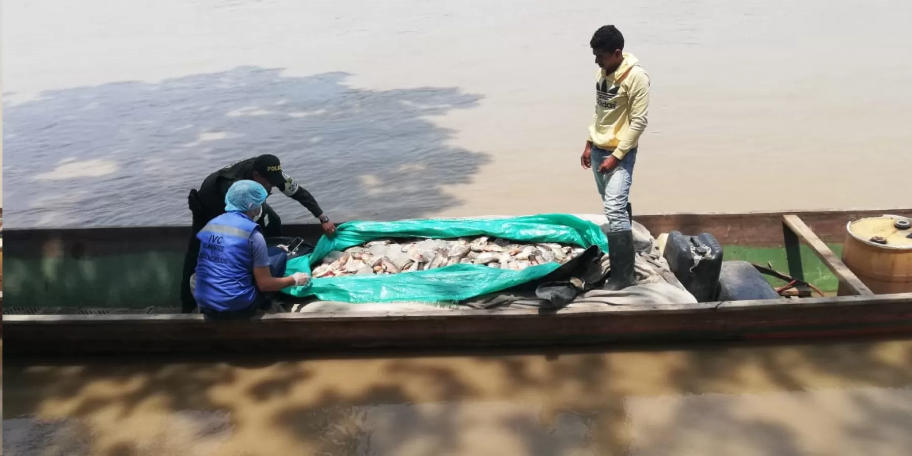 Policía incautó 700 kilos de pescado de procedencia venezolana.