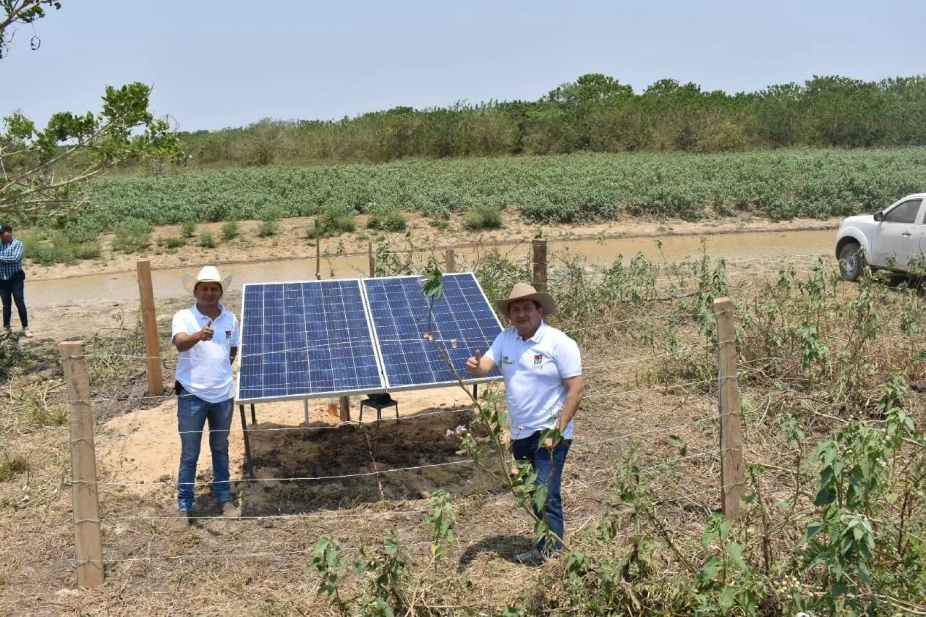Las motobambas que se instalaron en las sabanas del Cinaruco funcionan con energía solar.