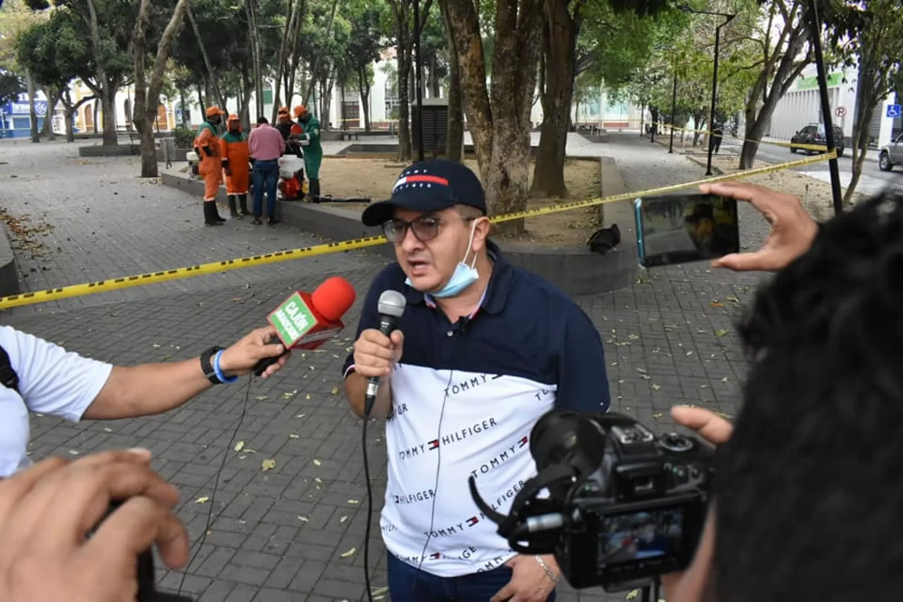 El alcalde de Arauca, Edgar Tovar Pedraza, estuvo al frente de la actividad.