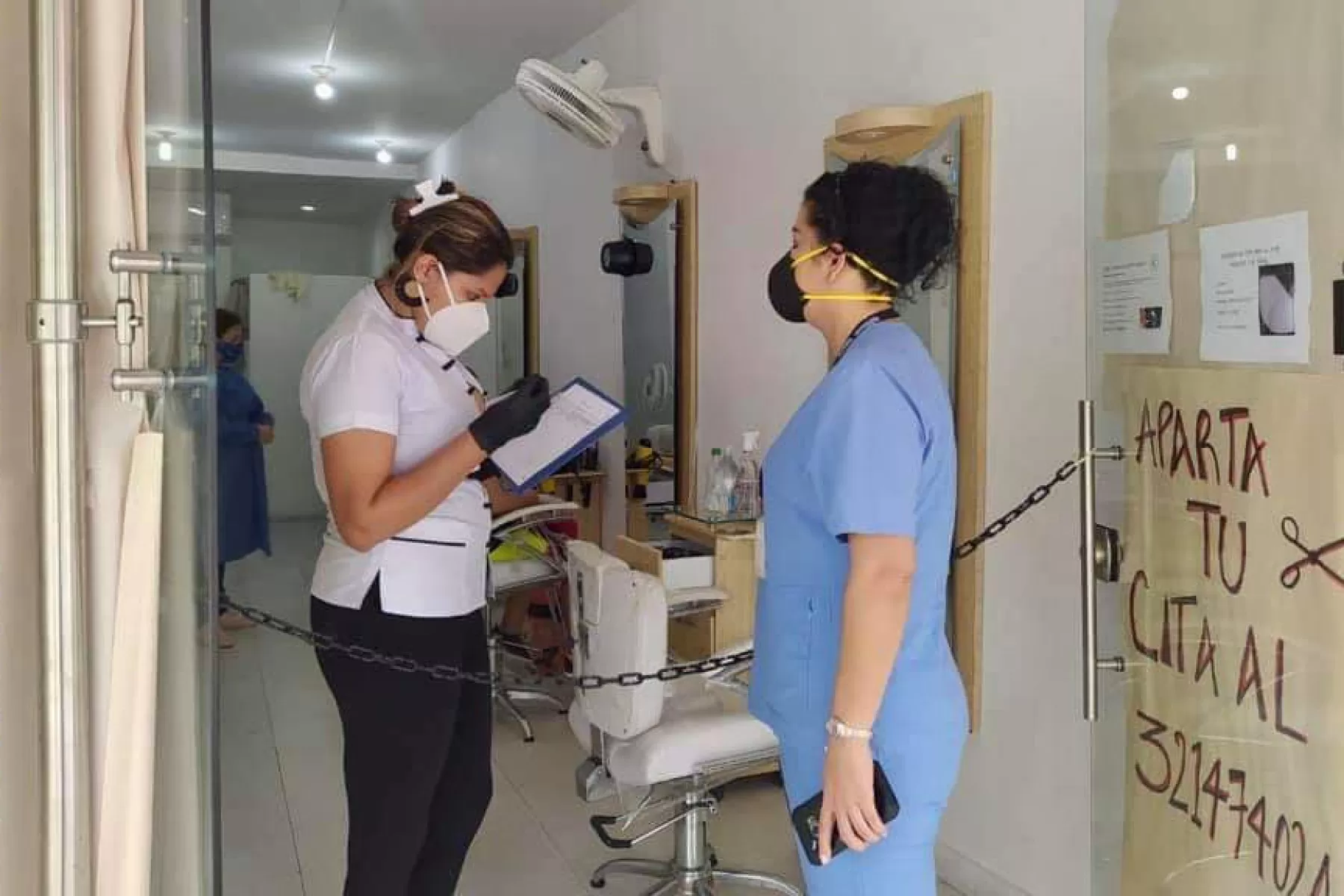 Alcaldía de Yopal realizó inspección de peluquerías y centros de belleza