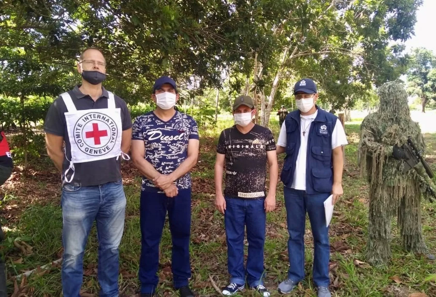 Dos trabajadores de la industria petrolera que estaban secuestrados por el ELN fueron liberados este viernes 12 de junio de 2020.
