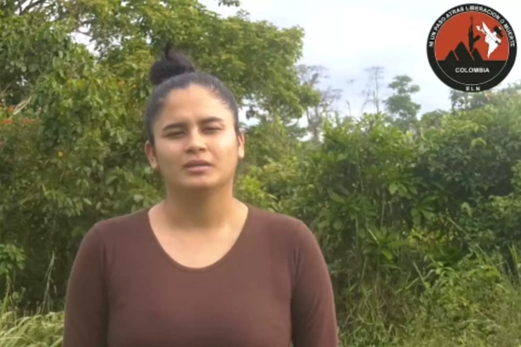 Nubia López Correa, dijo en la prueba de vida que a recibido un trato respetuoso y digno del ELN.