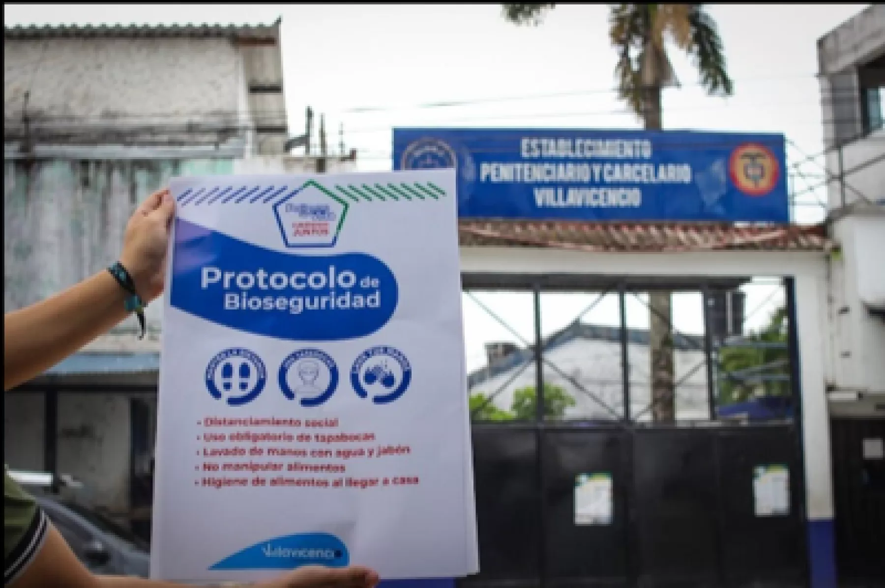  11 muestras dieron resultado positivo de 152 que tomaron en cárcel de Villavicencio.