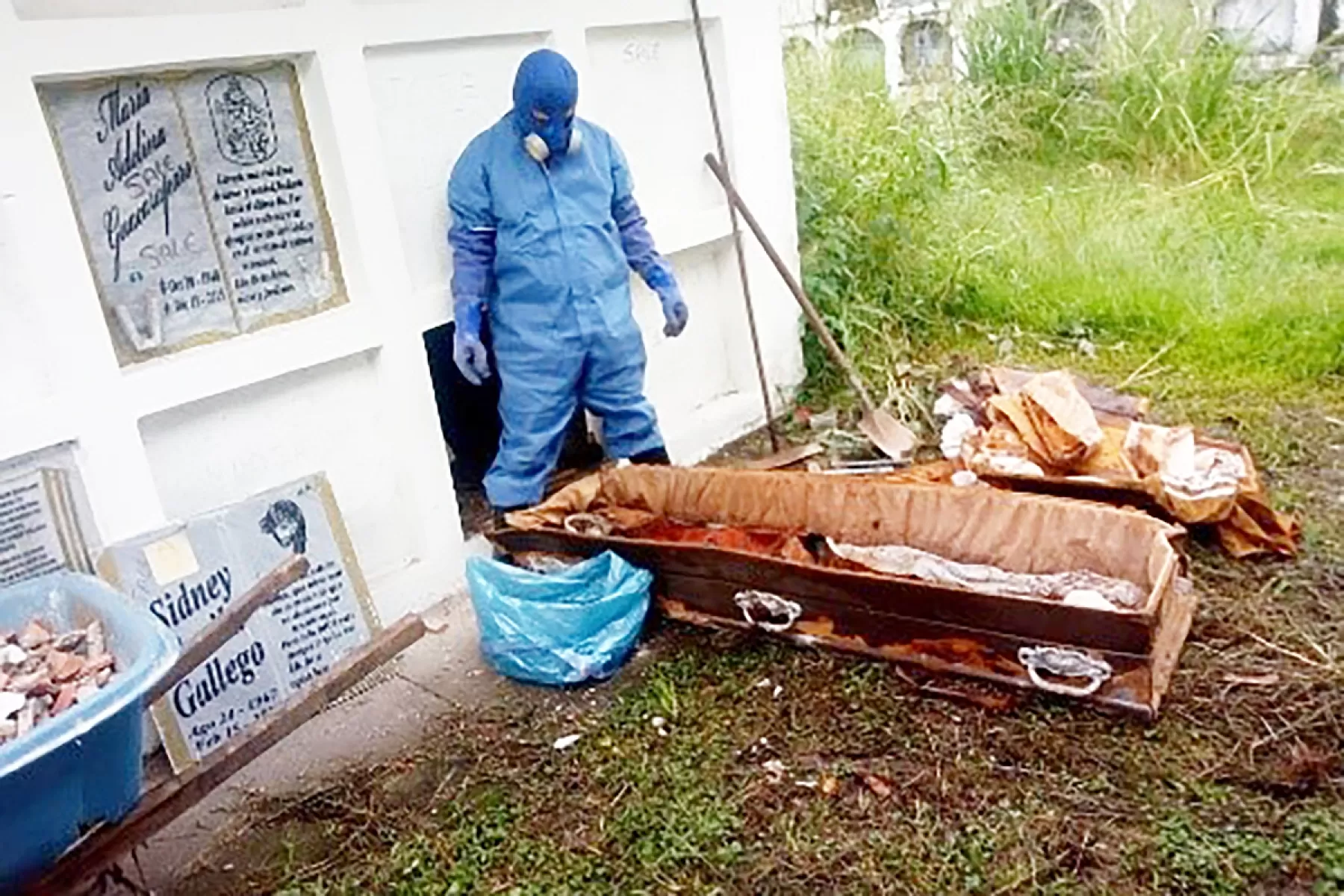  498 cuerpos de personas que fueron enterradas en el Cementerio Central de Villavicencio serán retirados por cumplimiento de tiempo.