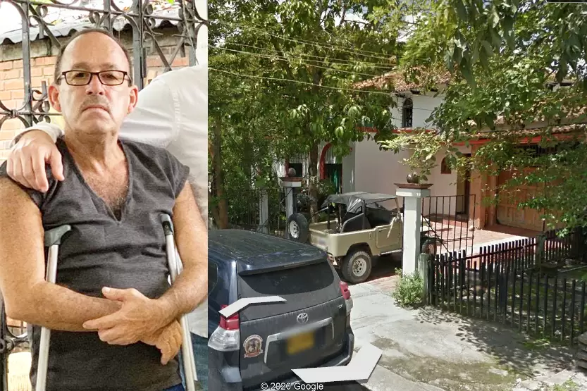 Franscisco Alvarado Bestene, secuestrado en su vivienda en el barrio Los Guarataros, por hombres armados que lo llevaron con rumbo a Venezuela. 