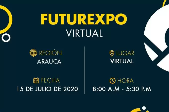 Este 15 de julio por primera vez de manera virtual Futurexpo Arauca.