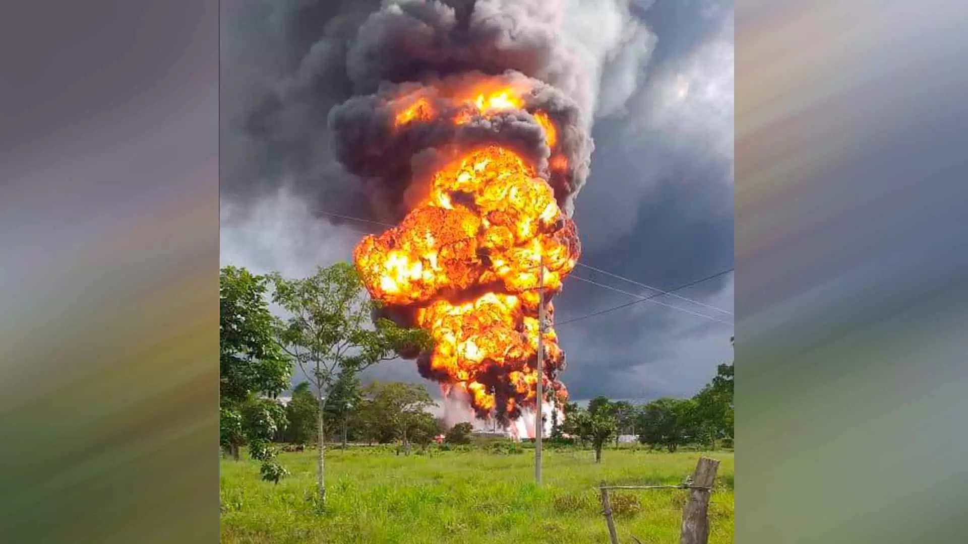 Destruyeron plataforma en zona rural de Arauquita, departamento de Arauca.