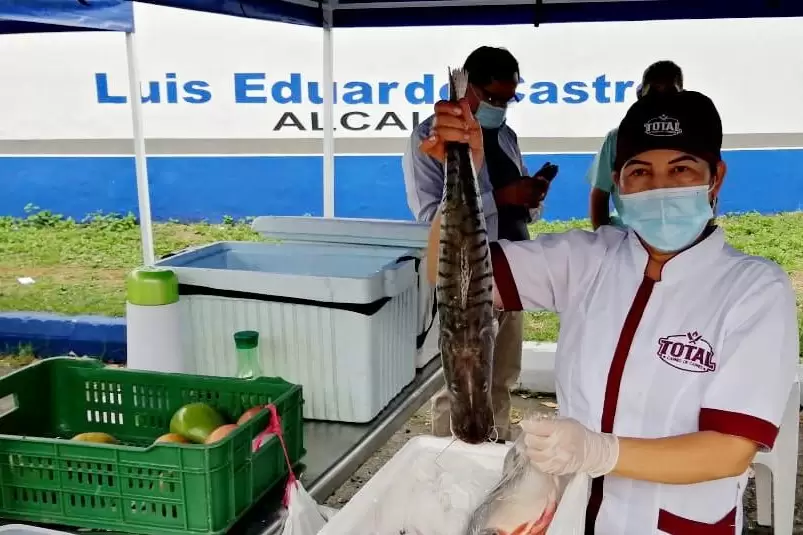 Más de 2 toneladas de pescado se vendieron en la Primera Feria del Pescado en Yopal.