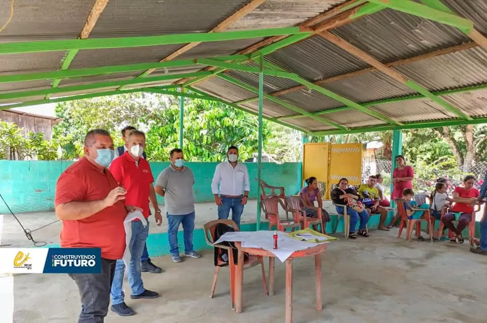 ENELAR ESP y Gobernación de Arauca socializaron el alcance del proyecto con la comunidad beneficiaria