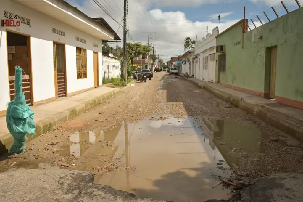 Trabajos en cales céntricas de Arauca.