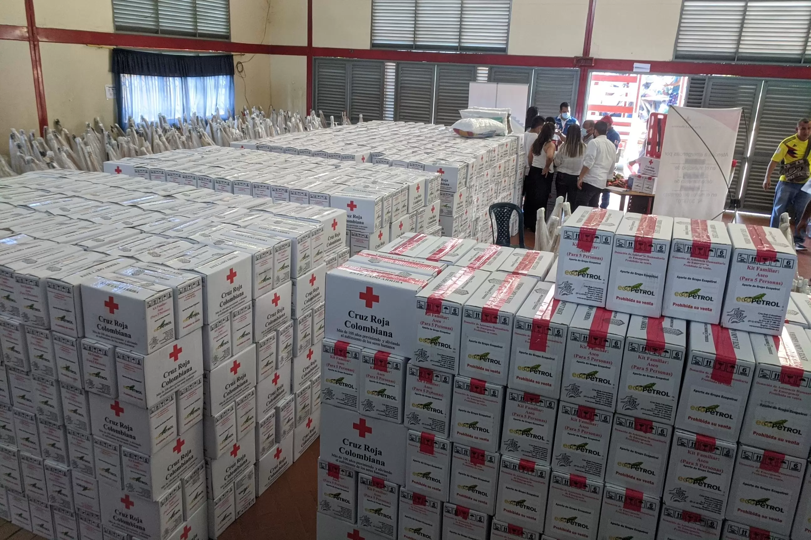 Ecopetrol entregó ayudas humanitarias a damnificados por el invierno en Saravena
