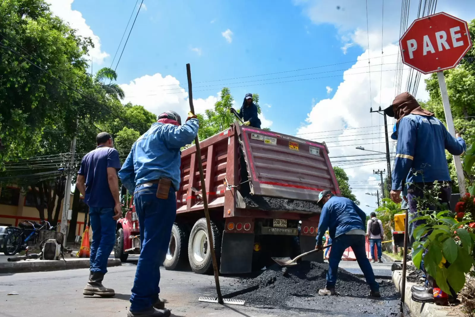 La Alcaldía de Arauca avanza en el arreglo de vías