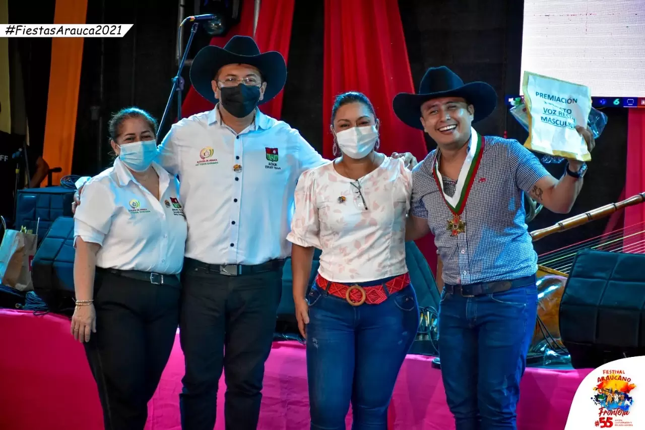 Primer lugar, Victor Julio Rojas de Colombia