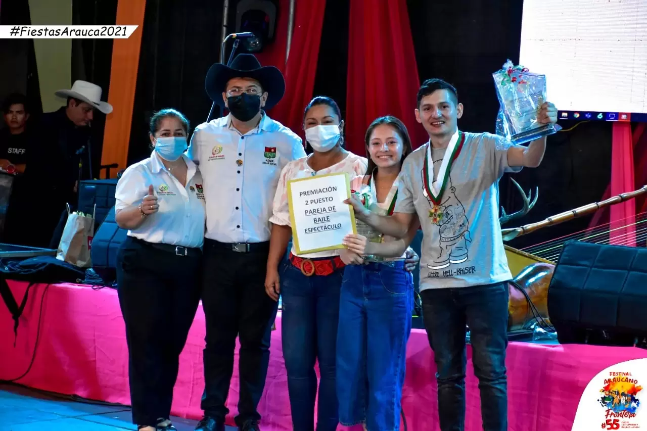 Segundo lugar, Jhon Aguirre - Lizeth Daniela Pérez  - Colombia
