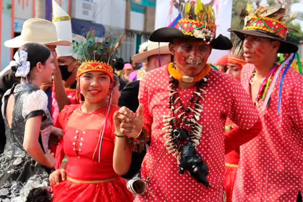 El Joropo y las Cuadrillas de San Martín en el carnaval de Barranquilla 2023.