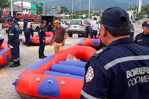 Bomberos del Meta recibieron 25 botes para temporada invernal