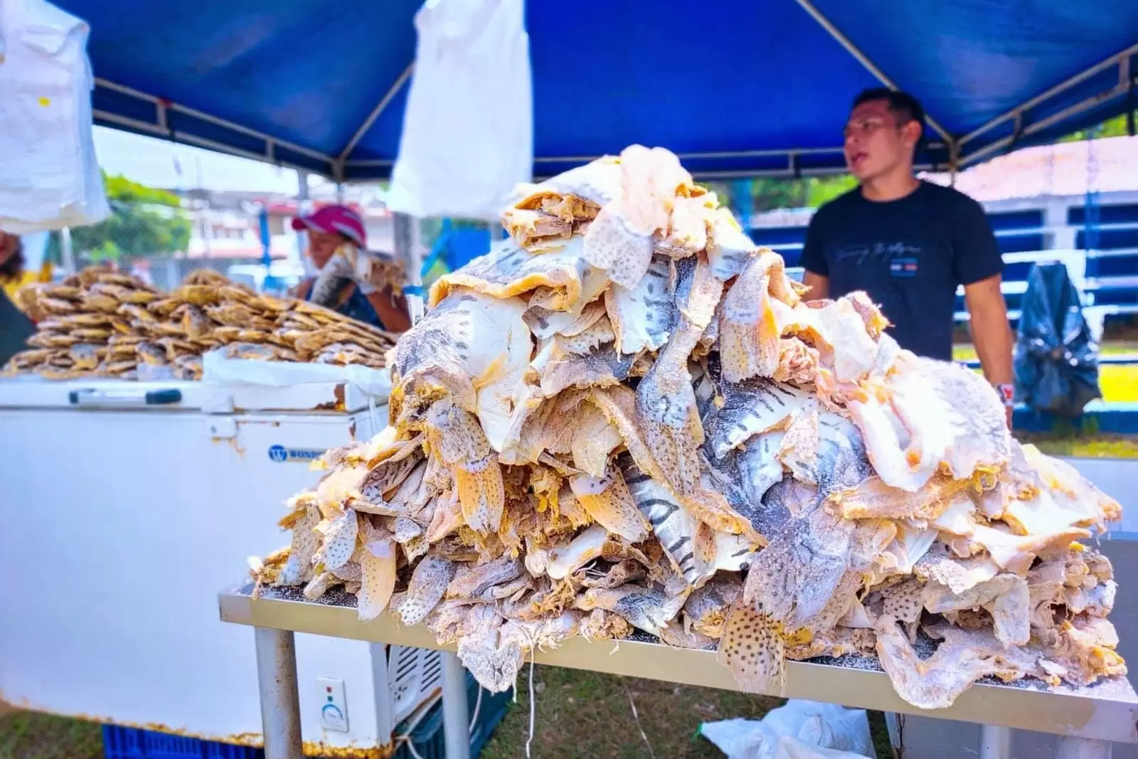 18 toneladas de pescado se comercializaron durante el lll Festival del Pescado 2023