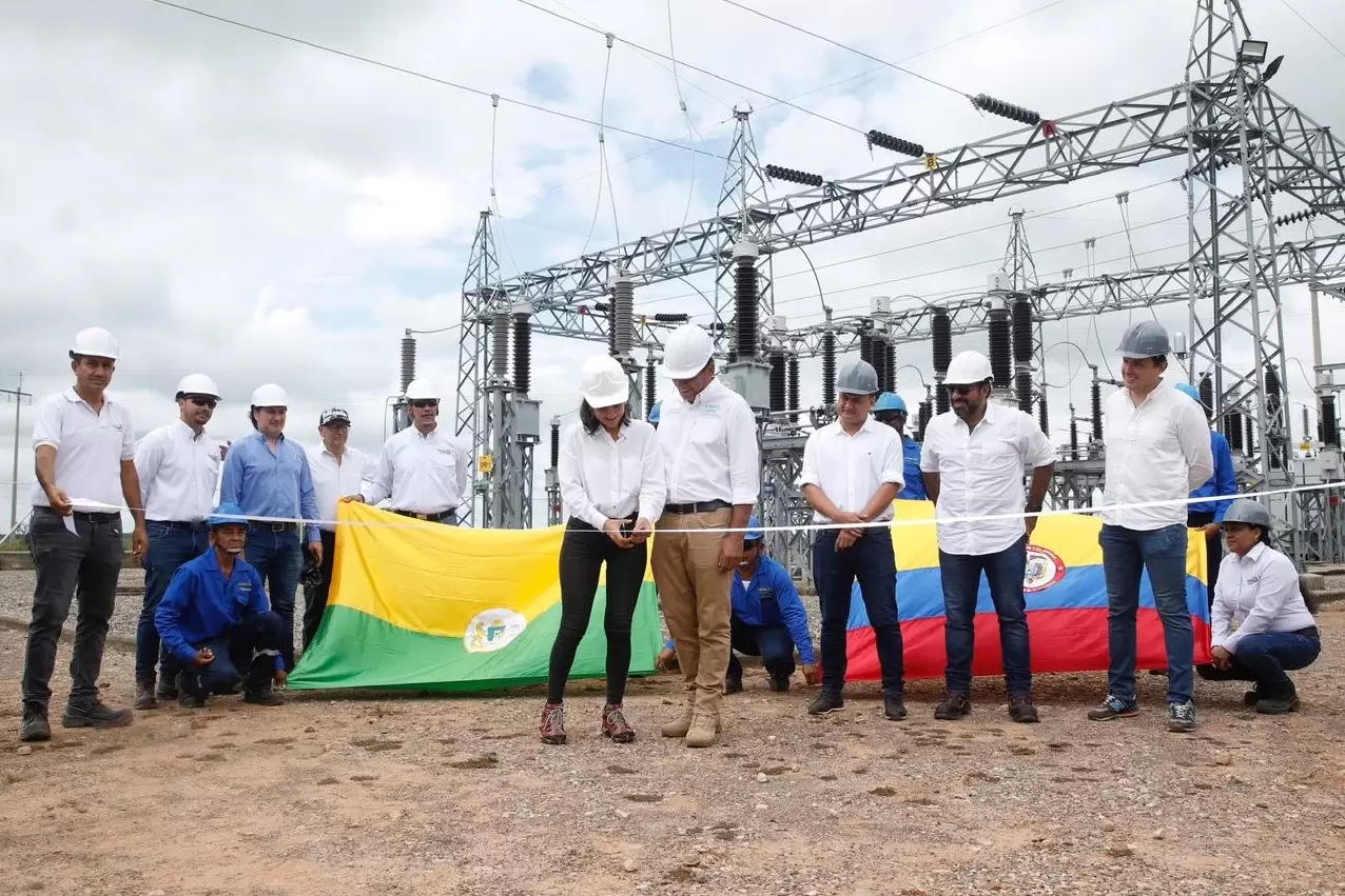 Más de 80 mil usuarios se beneficiarán con línea de transmisión que lleva energía a Vichada y zonas apartadas de Casanare.
