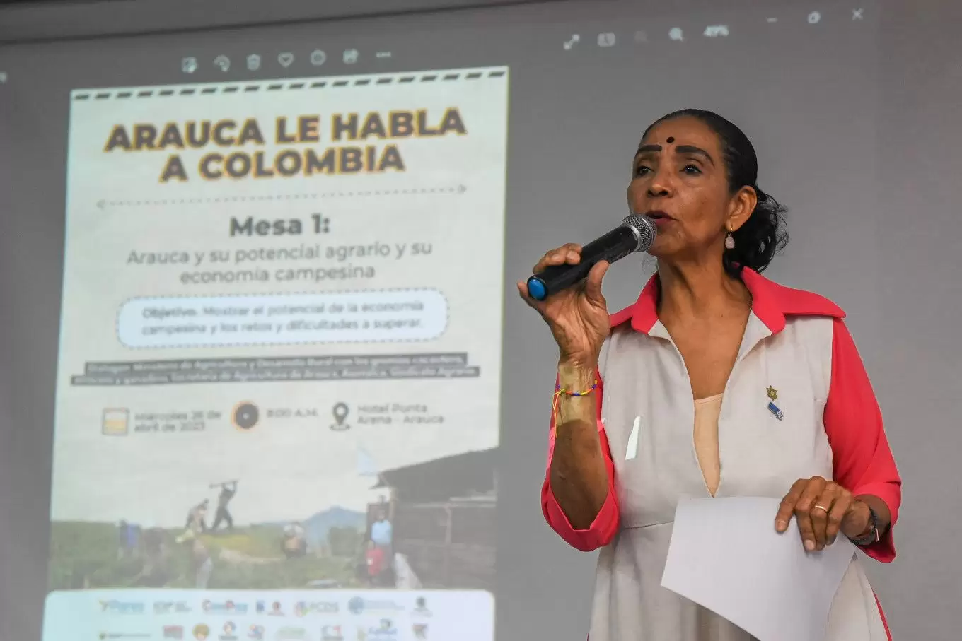 Propuestas concretas para avanzar en la consecución de la paz total en Arauca le habla a Colombia.