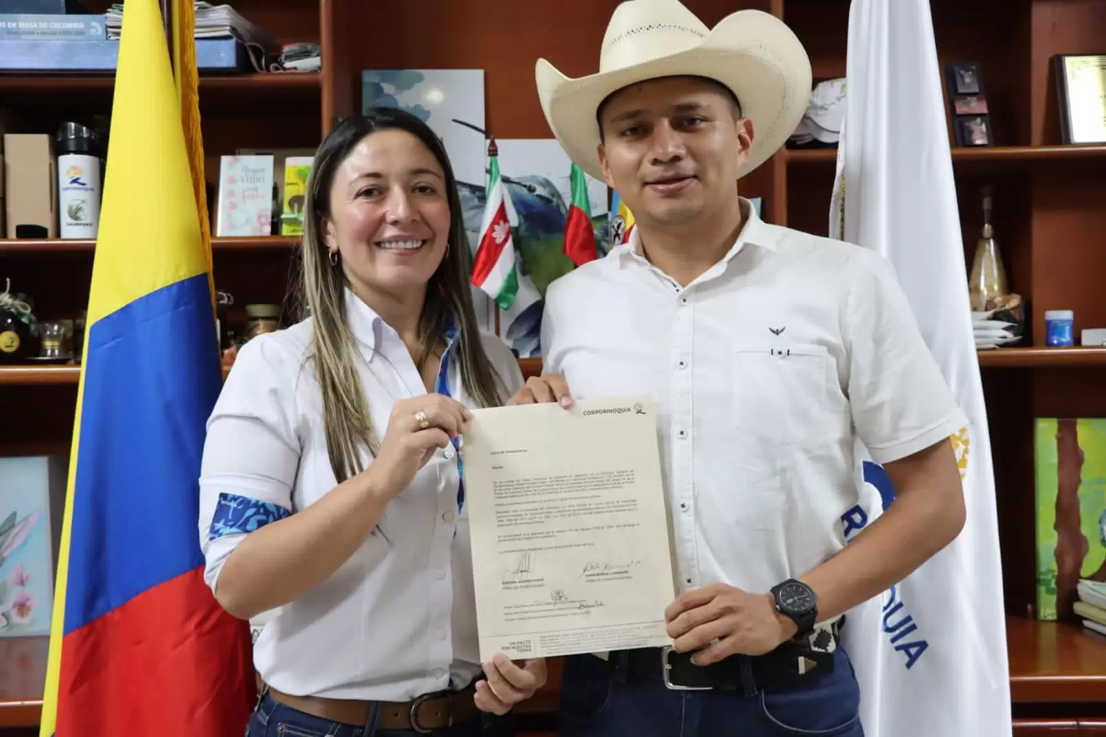 Cristian Anave nuevo director territorial de la sede de Corporinoquia en Arauca.