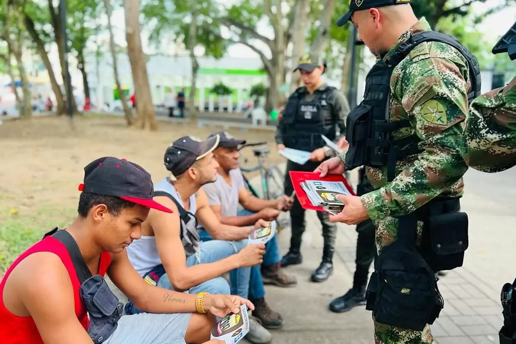 Con el propósito de prevenir a la comunidad e invitarlos a denunciar el delito, lanzaron la campaña #YoNoPagoYoDenuncio. 