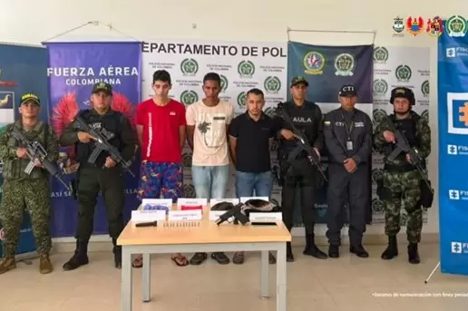 Privados de la libertad tres hombres investigados por el secuestro de un ganadero en Arauca.