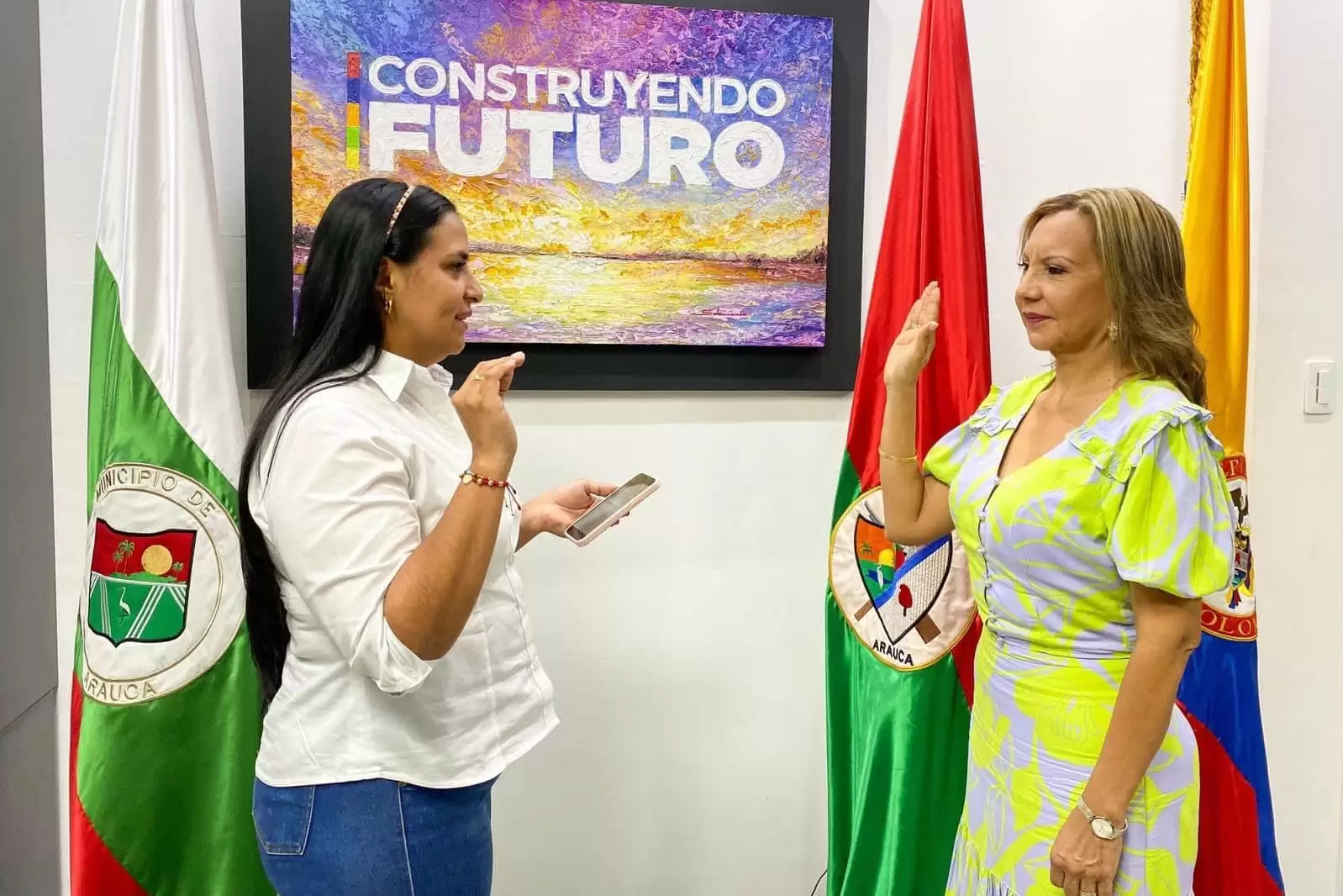 Myriam Constanza Cristiano Núñez asumió el cargo de directora del Instituto de Tránsito y Transporte de Arauca.