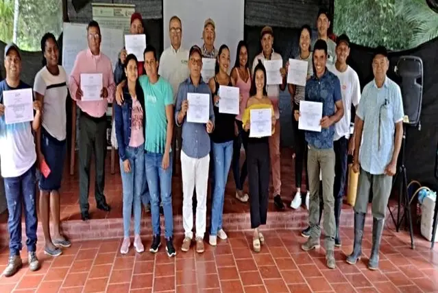 Cacaoteros de Arauquita certificaron sus predios en buenas prácticas agrícolas.