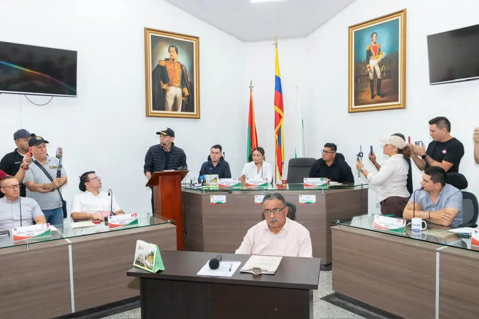 Se inicio del primer período de sesiones ordinarias del Concejo Municipal de Arauca.