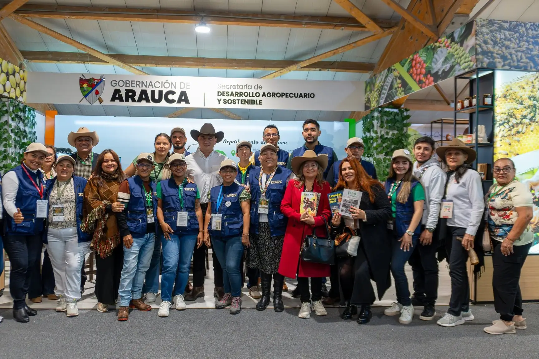 Un total de 42 expositores provenientes de los siete municipios del departamento llegaron con lo mejor del campo araucano a Agroexpo.