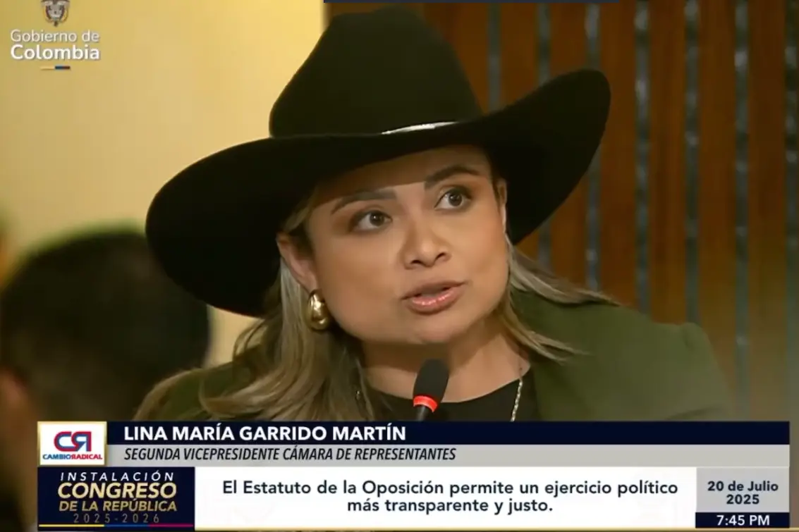 Lina María Garrido, representante por Arauca en la Cámara.